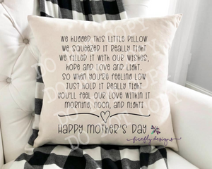 Mother's Day Pillow Cover