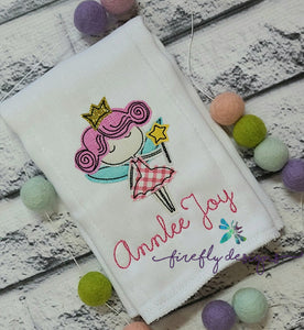 Fairy Burp Cloth